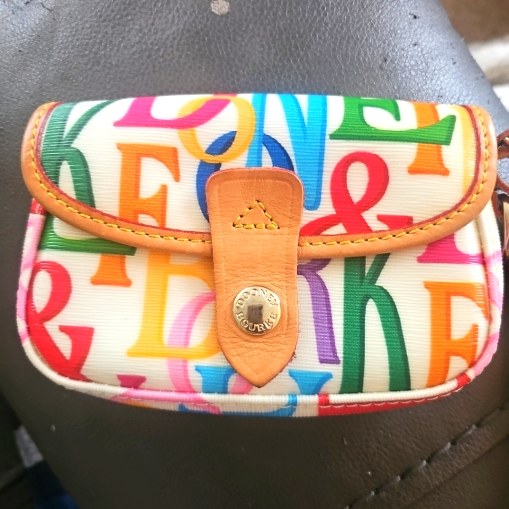 Dooney & Bourke Red and Pink Mini Bag